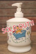 ct-230503-02 Garfield / 1990's Ceramic Soap Dispenser