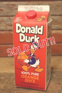 ct-230601-01 Donald Duck / 1980's〜 Orange Juice Pack