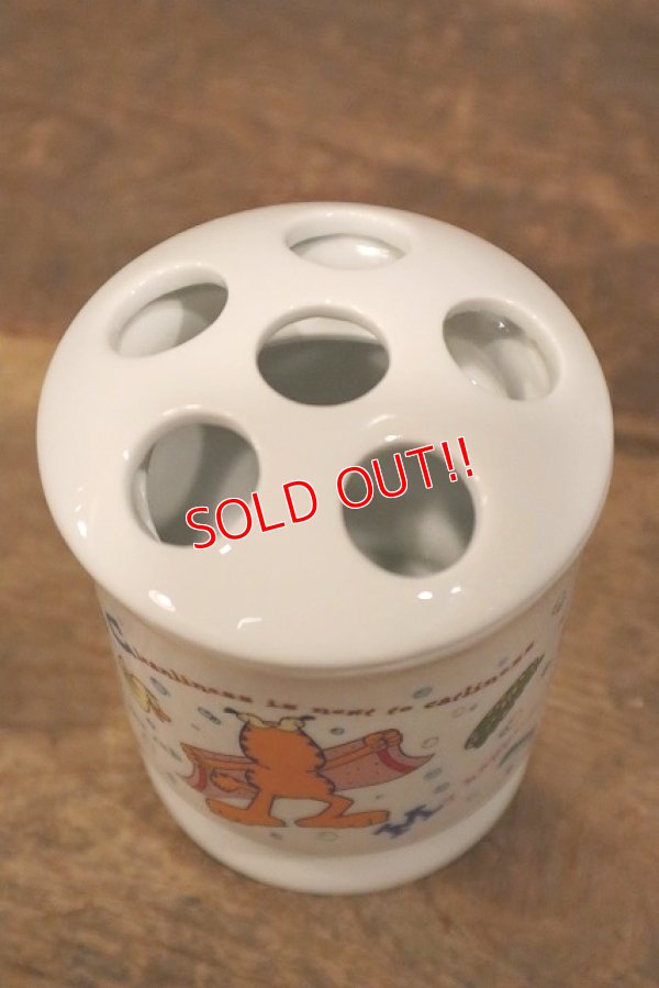 画像6: ct-230503-02 Garfield / 1990's Ceramic Toothbrush Holder