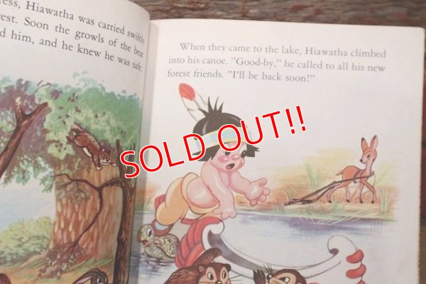 画像6: ct-221101-71 Walt Disney's HIAWATHA / 1953 A LITTLE GOLDEN BOOK