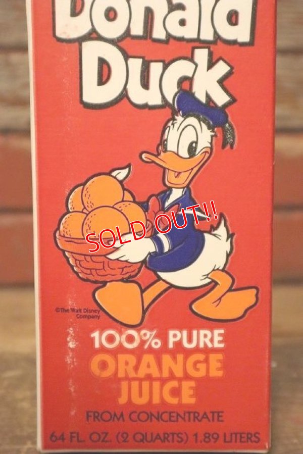 画像3: ct-230601-01 Donald Duck / 1980's〜 Orange Juice Pack