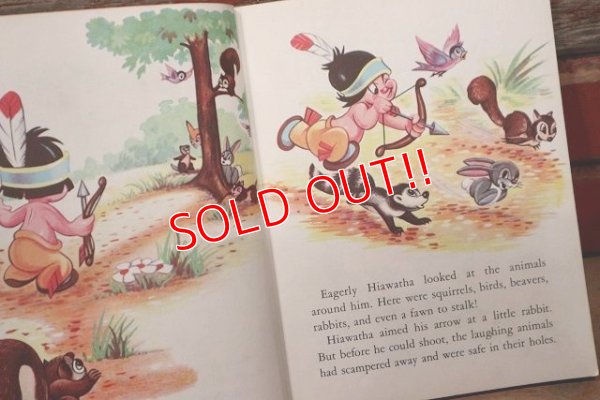 画像3: ct-221101-71 Walt Disney's HIAWATHA / 1953 A LITTLE GOLDEN BOOK