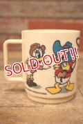 ct-230608-02 Disneyland / Donald & Daisy 1970's Plastic Mug