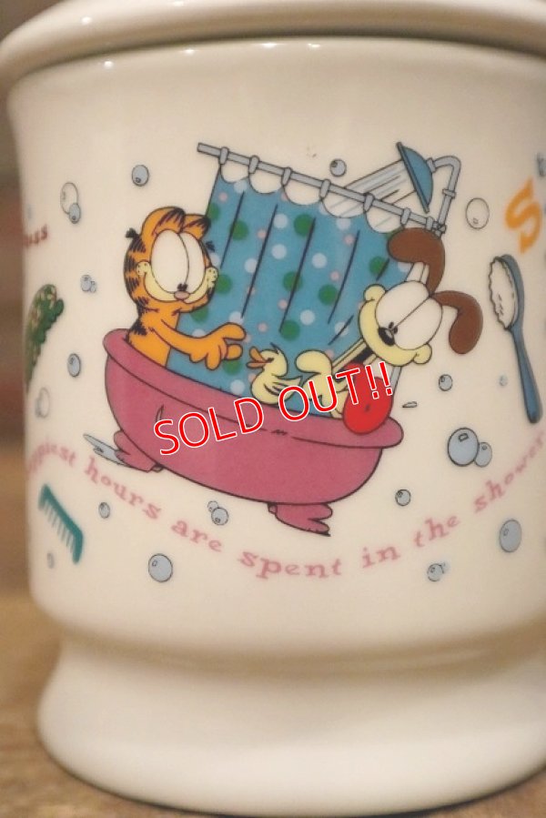 画像3: ct-230503-02 Garfield / 1990's Ceramic Toothbrush Holder