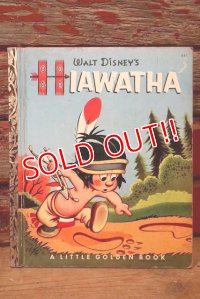 ct-221101-71 Walt Disney's HIAWATHA / 1953 A LITTLE GOLDEN BOOK