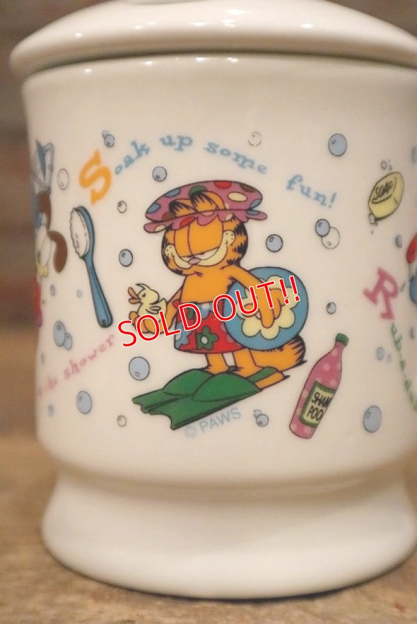 画像4: ct-230503-02 Garfield / 1990's Ceramic Toothbrush Holder