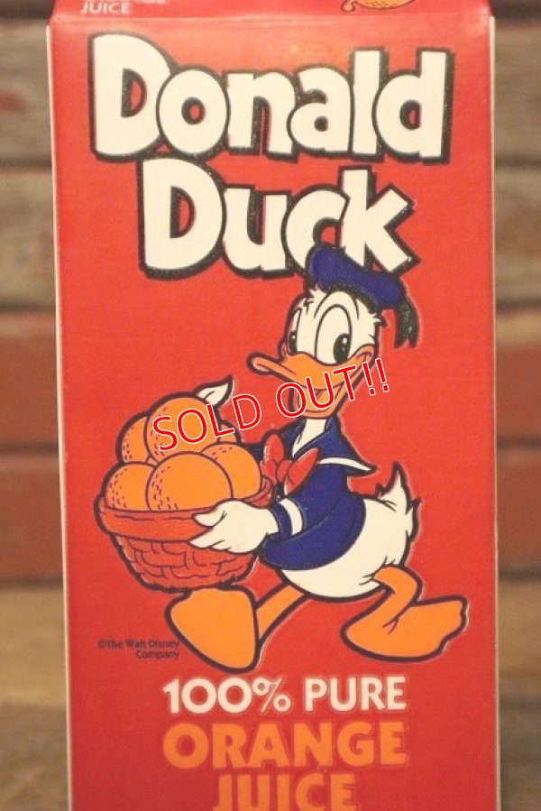 画像2: ct-230601-01 Donald Duck / 1980's〜 Orange Juice Pack