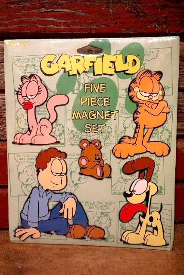 画像1: ct-230503-02 Garfield / ATA-BOY 2003 Magnet Set