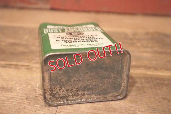 画像8: dp-230601-06 FREEMAN'S DUST ABSORBER POLISH CLOTH / Vintage Tin Can