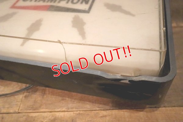 画像11: dp-230608-03 CHAMPION / 1960's-1970's Lighted Clock