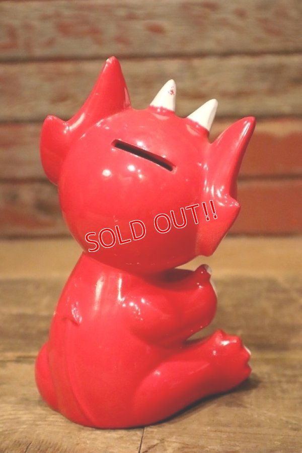 画像6: ct-230701-04 RED DEVIL / 1960's-1970's Coin Bank