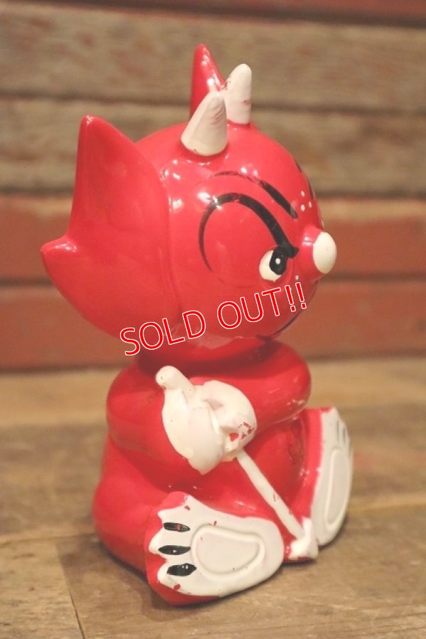 画像4: ct-230701-04 RED DEVIL / 1960's-1970's Coin Bank