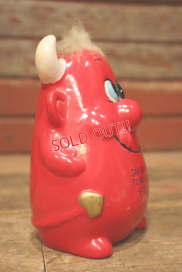 画像5: ct-230701-03 RED DEVIL / 1960's-1970's Coin Bank