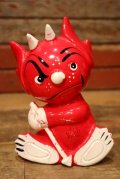 ct-230701-04 RED DEVIL / 1960's-1970's Coin Bank