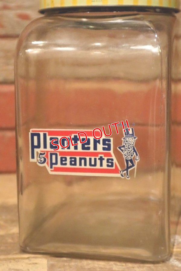 画像2: ct-230701-20 PLANTERS / MR.PEANUT 1930's-1940's Glass Jar