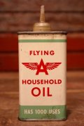 dp-230724-42 FLYING A / 1950's HOUSEHOLD OIL Handy Can