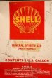 画像2: dp-230724-35 SHELL / 1960's 1 U.S. Gallon Oil Can (2)