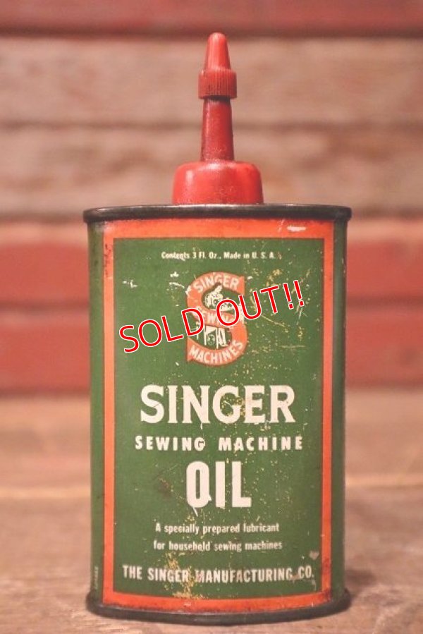 画像2: dp-230724-40 SINGER SEWING MACHINE OIL