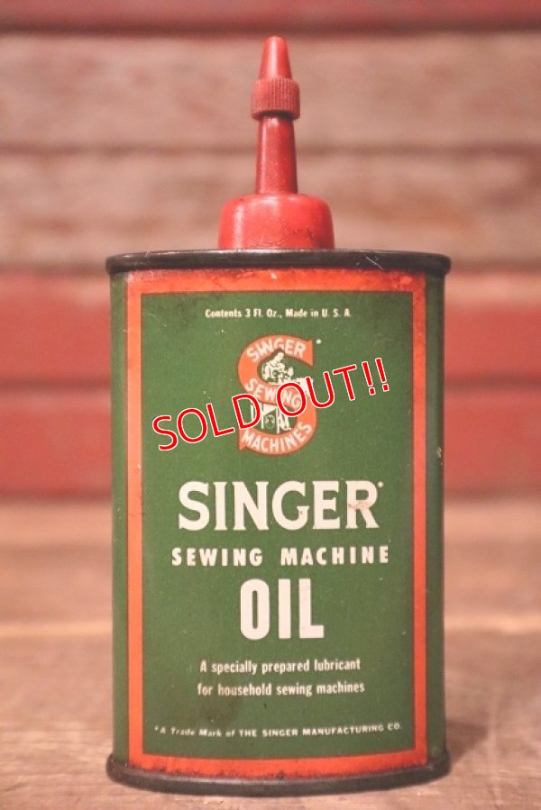 画像1: dp-230724-40 SINGER SEWING MACHINE OIL