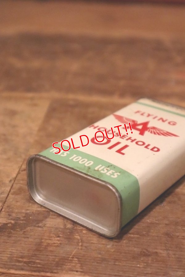画像6: dp-230724-42 FLYING A / 1950's HOUSEHOLD OIL Handy Can