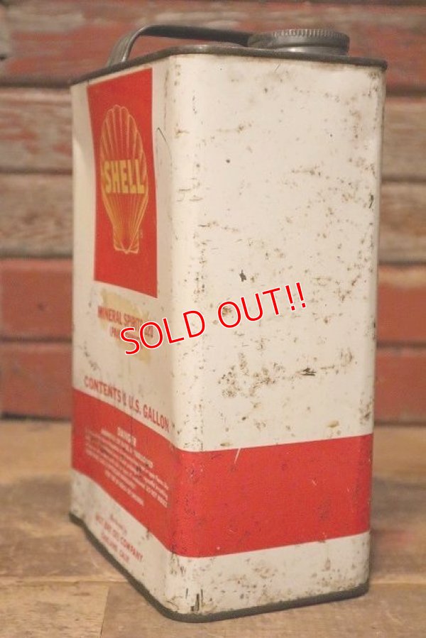 画像4: dp-230724-35 SHELL / 1960's 1 U.S. Gallon Oil Can