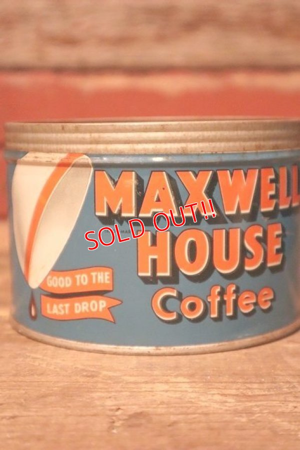 画像2: dp-230724-30 MAXWELL HOUSE COFFEE / Vintage Tin Can