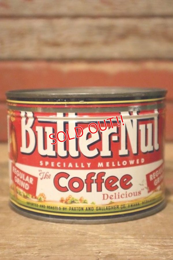 画像2: dp-230724-25 Butter-Nut COFFEE / Vintage Tin Can