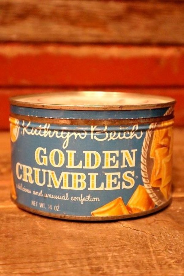 画像1: dp-230724-27 Kathryn Beich / GOLDEN CRUMBLES Vintage Tin Can