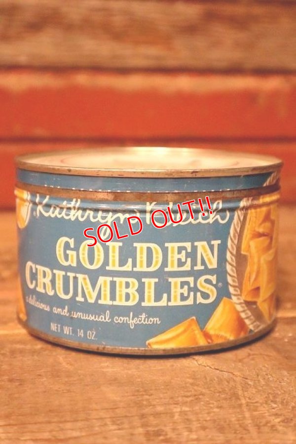 画像1: dp-230724-27 Kathryn Beich / GOLDEN CRUMBLES Vintage Tin Can