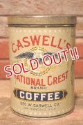 dp-230724-29 CASWELL'S NATIONAL CREST COFFEE / Vintage Tin Can