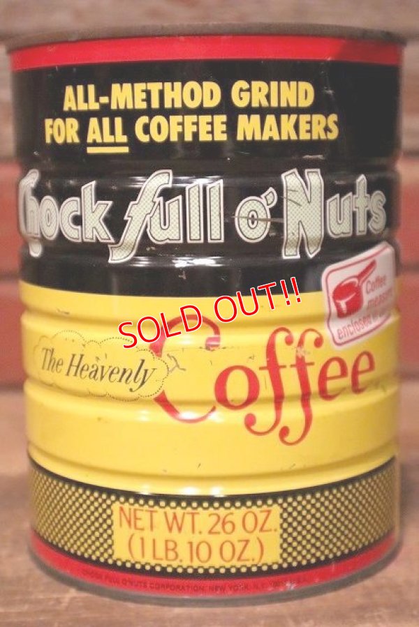 画像2: dp-230724-26 Chock full o' Nuts Coffee / Vintage Tin Can