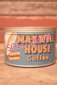 dp-230724-30 MAXWELL HOUSE COFFEE / Vintage Tin Can