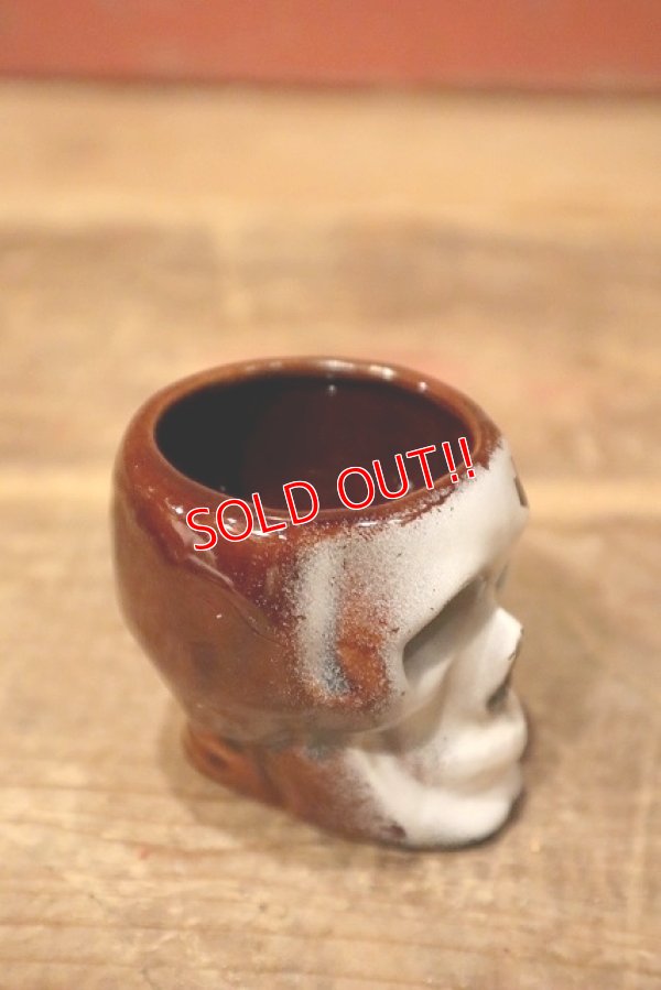 画像3: dp-230724-07 1950's-1960's Skull Shot Glass