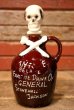画像1: dp-230724-05 1950's-1960's Skull Decanter Bottle (1)