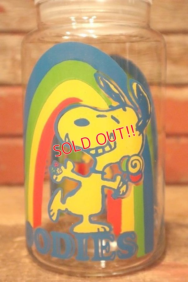 画像3: ct-230724-06 Snoopy / Anchor Hocking 1970's Goodies Candy Pot