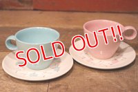 kt-230414-07 VERNON'S / 1950's-1960's Heavenly Days Cup & Saucer