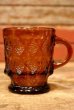 画像1: kt-230701-02 Fire-King / 1970's Kimberly Mug (Amber) (1)