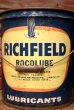 画像2: dp-230724-36 RICHFIELD / 1960's 5 U.S. GALLONS OIL CAN (2)