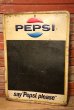 画像1: dp-230701-02 PEPSI / 1960's Menu Board Sign (1)