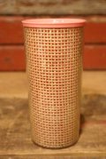 dp-230301-27 Melmac / 1960's Raffia Ware Tumbler (A)