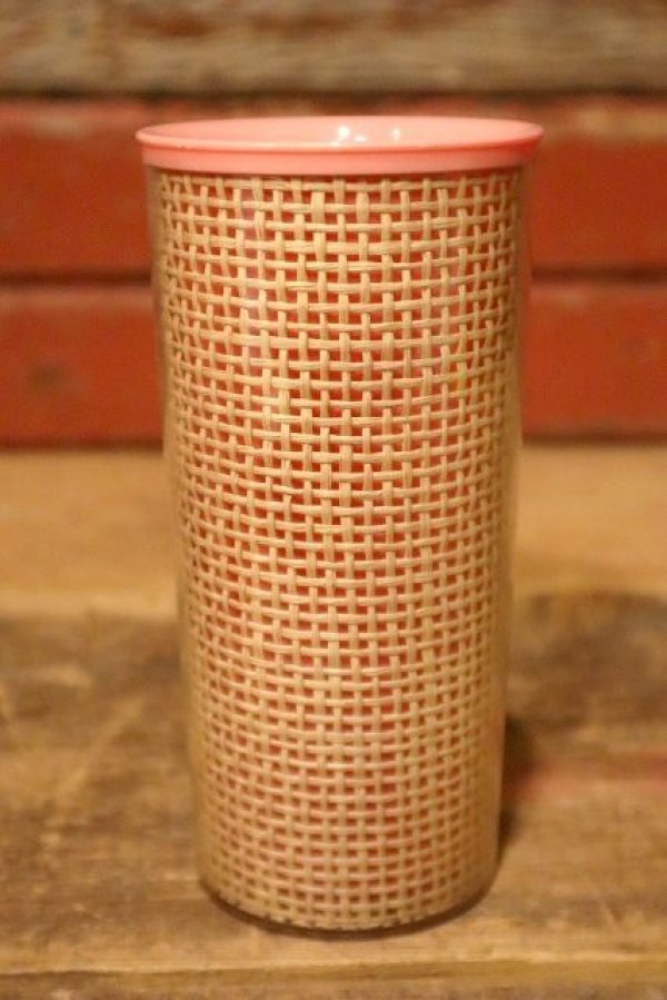 画像1: dp-230301-27 Melmac / 1960's Raffia Ware Tumbler (A)