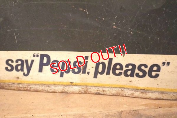 画像3: dp-230701-02 PEPSI / 1960's Menu Board Sign