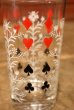 画像2: dp-211110-19 Vintage Playing Card Glass (2)