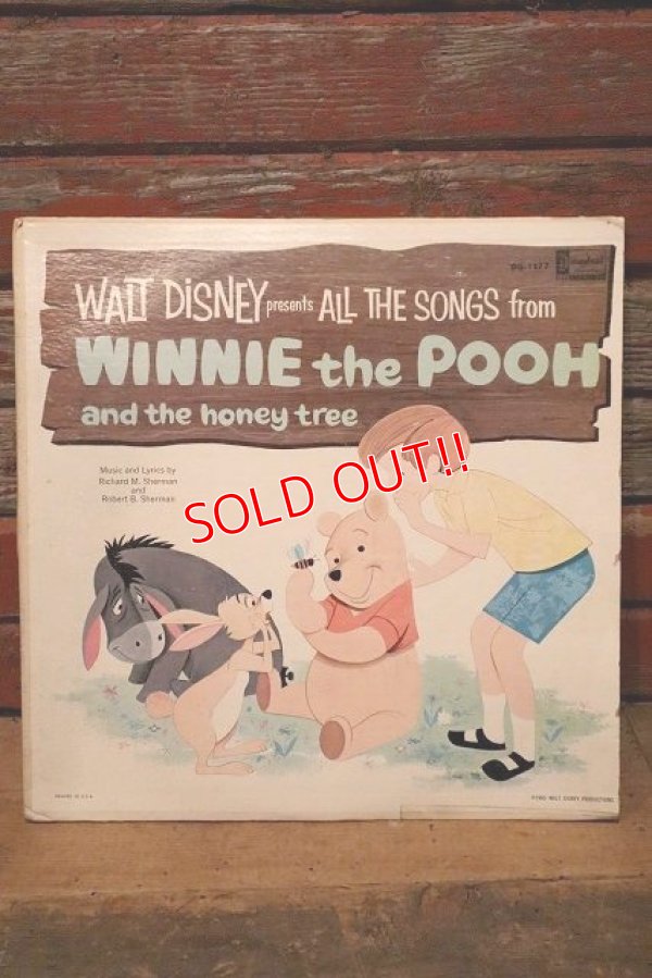 画像1: nt-230801-01 WINNIE the POOH / 1965 Record 