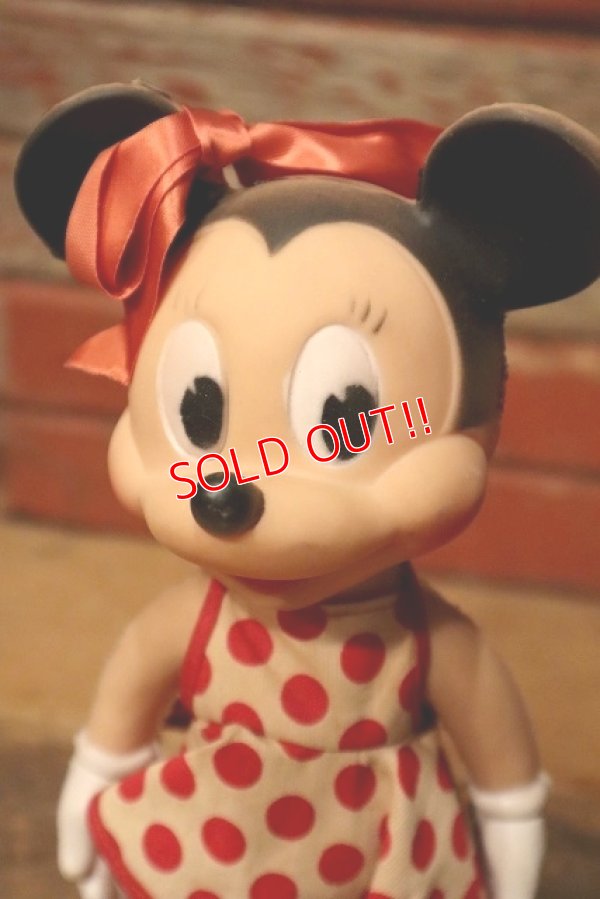 画像2: ct-230701-50 Minnie Mouse / Sun Rubber 1950's Doll