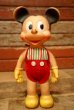 画像1: ct-230701-49 Mickey Mouse / Sun Rubber 1950's Doll (1)