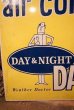画像7: dp-230701-10 DAY & NIGHT / air conditioner & heating W-side Metal Sign