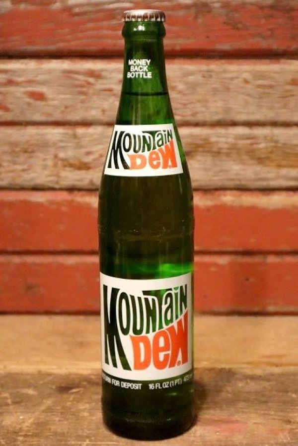 画像1: dp-230724-18 Mountain Dew / 1980's 16 FL.OZ Bottle