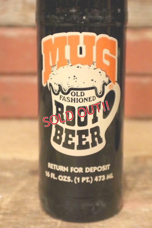 画像2: dp-230724-21 MUG ROOT BEER / 1980's 16 FL.OZ Bottle