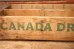 画像2: dp-230724-12 CANADA DRY / 1970's Wood Box (2)